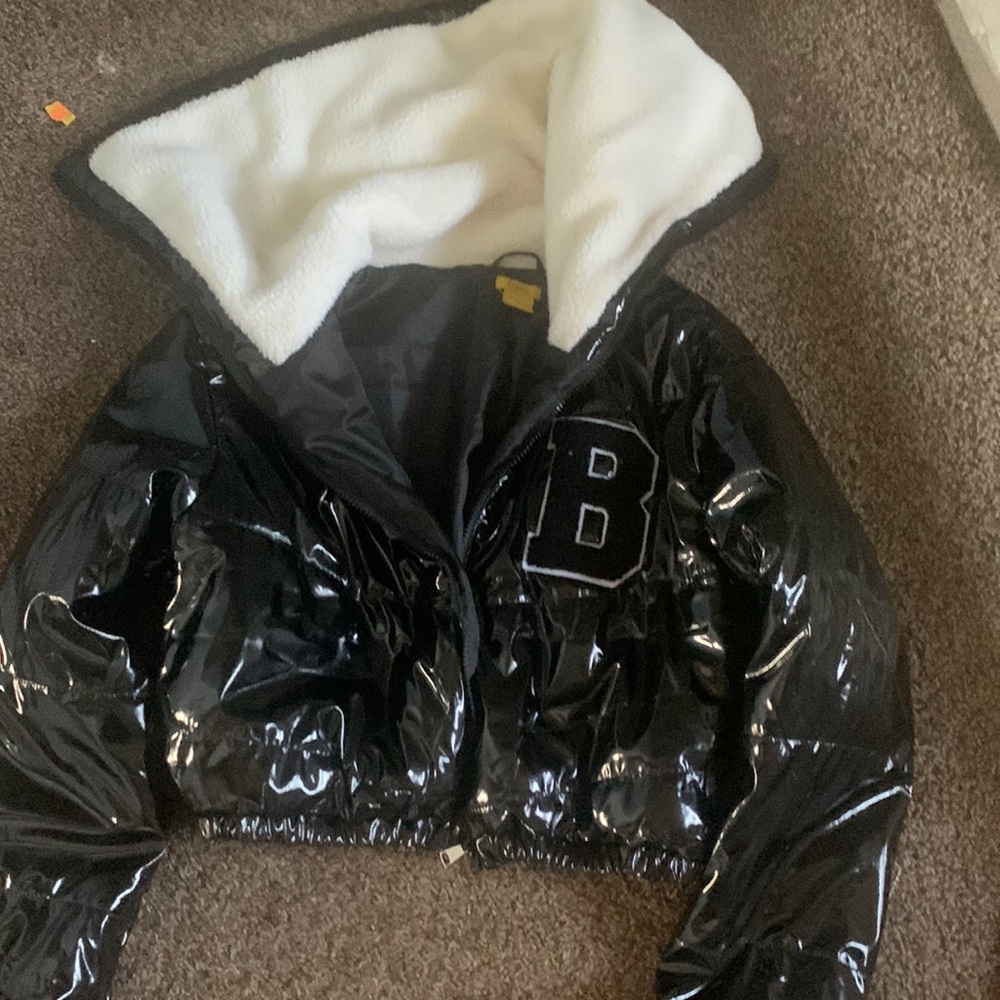 A black stylish jacket
